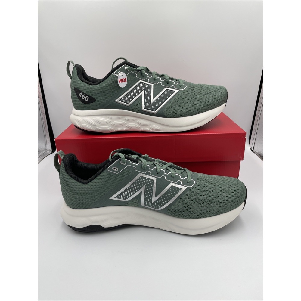 New Balance 460 V4 Mens Shoes Extra Wide/4E Size 8 Run Walk Jog Green M460CJ4
